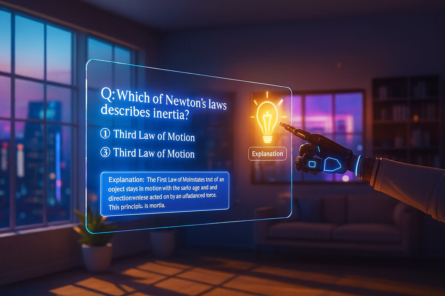 Go beyond just scores. Review each answer, see the correct ones, and understand the 'why' behind them with AI-generated explanations.